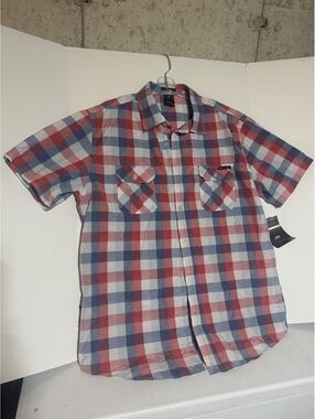 ENYCE A Sean Combs Co. multi color plaid 3XL shirt new w/tag